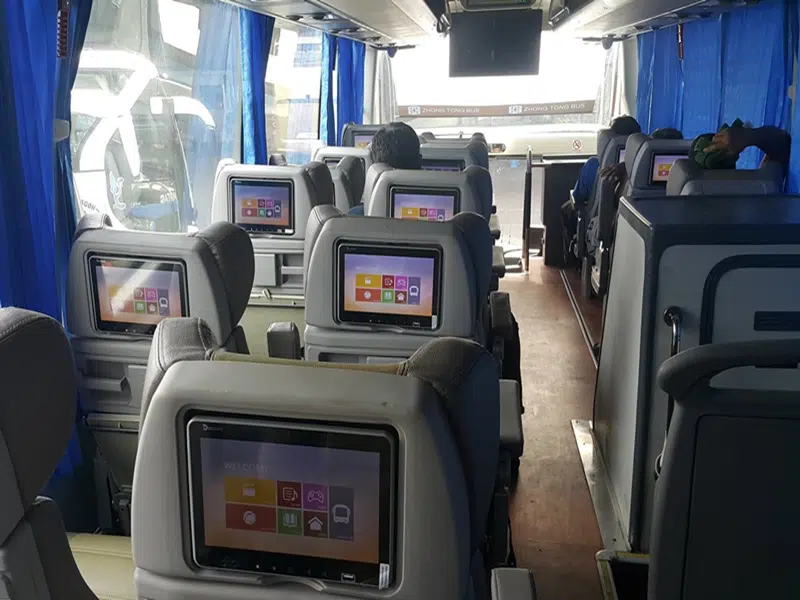Partas Luxury Bus Inside