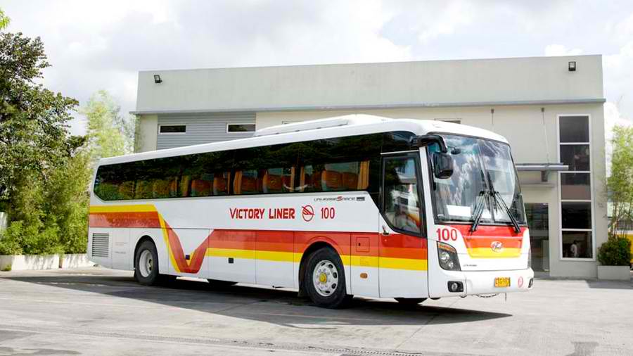 Victory Liner Bus Outside