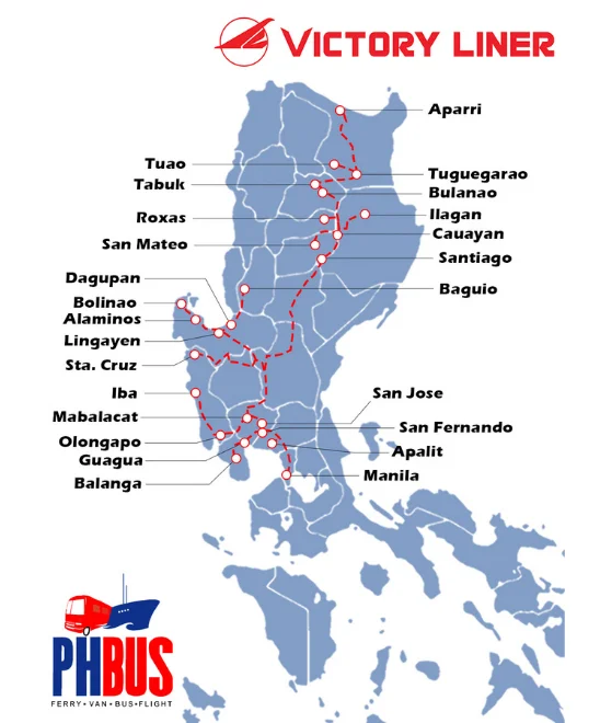 Victory Liner Destinations