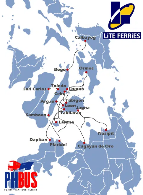 Lite Shipping Ferries Destinations