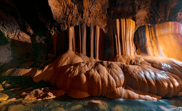 spelunking in their cave systems