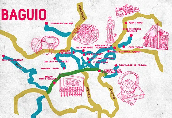 Baguio City Map