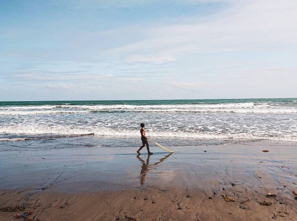 Real Coastline in Quezon Province