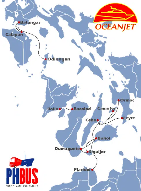 OceanJet Destinations
