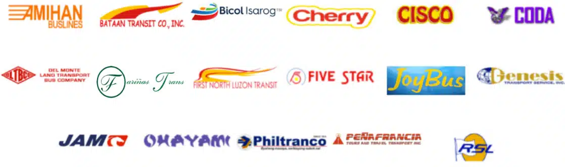 List of Bus Operators on PinoyTravel