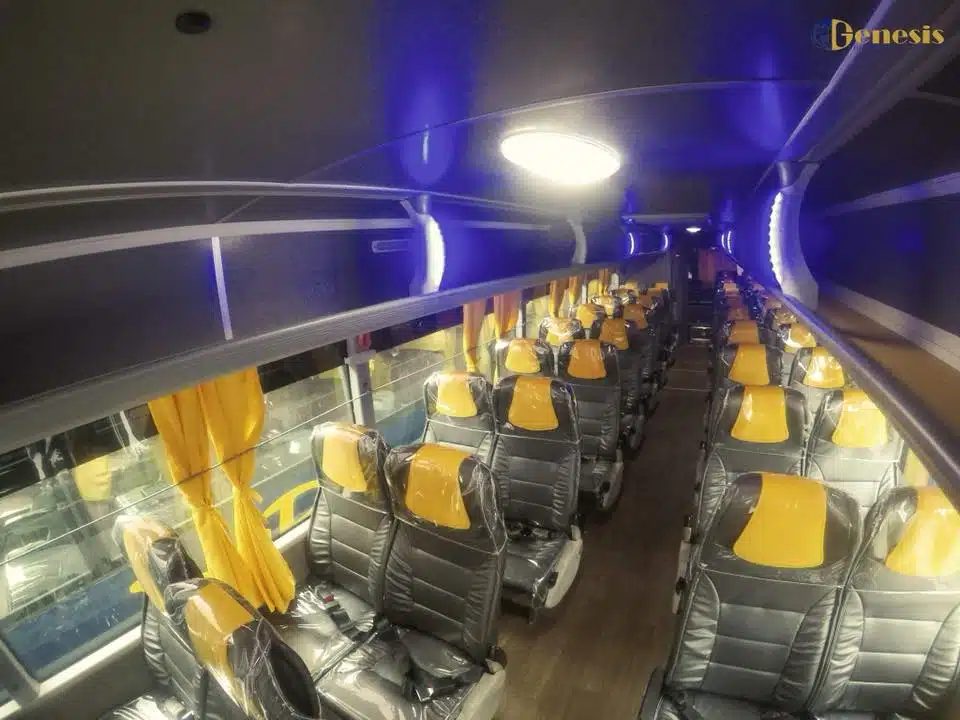 Regular Aircon Bus Inside