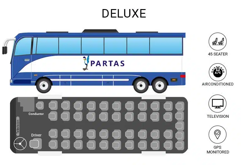 Deluxe Bus Seating