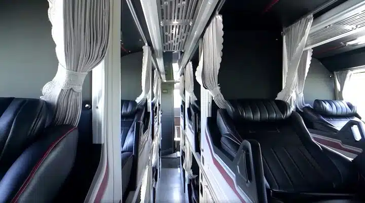 Victory Liner Royal Class Sleeper Bus Inside