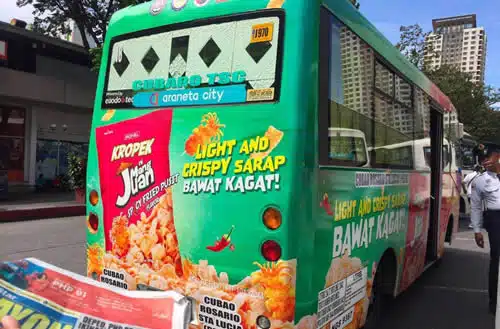 Jeepney Modernized Wrap Ads